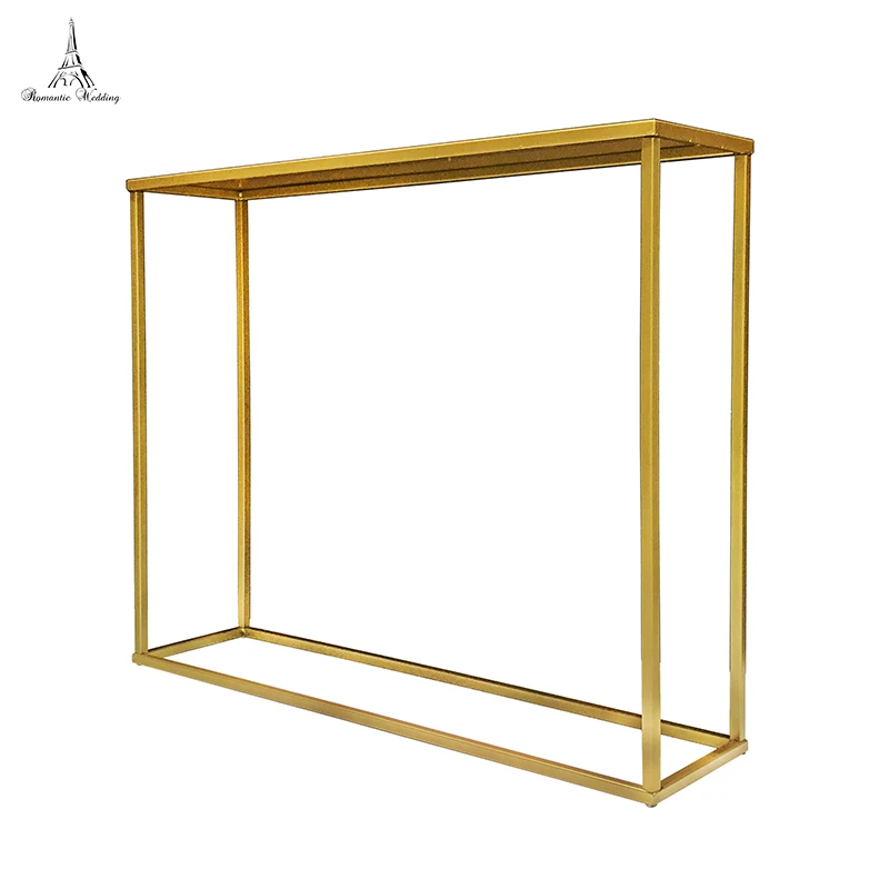 31 см в высоту золото Цвет металлическая подставка для цветов свадьбы Цветочная