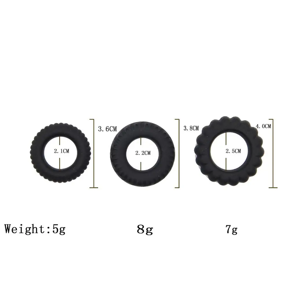 3 шт./компл. мужские секс-игрушки Кольца для пениса мужчин с задержкой прочное