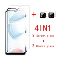protector glass on realme c21 tempered glass back camera lens film for oppo realme c20 c17 c15 c12 c11 c3 screen protector