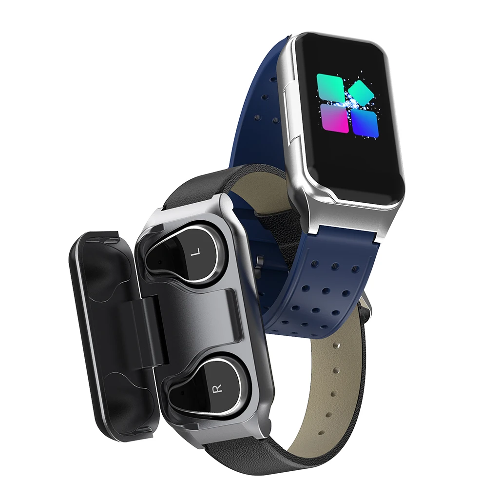 

2-In-1 Smart Watch TWS 5.0 Earbuds Sports Earphone Fitness Tracker