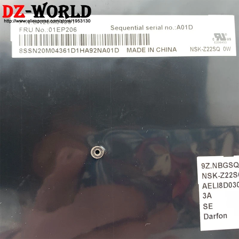 Новая Оригинальная шведская финская Клавиатура для ноутбука Lenovo Thinkpad 11E 4th 20HT 20HV