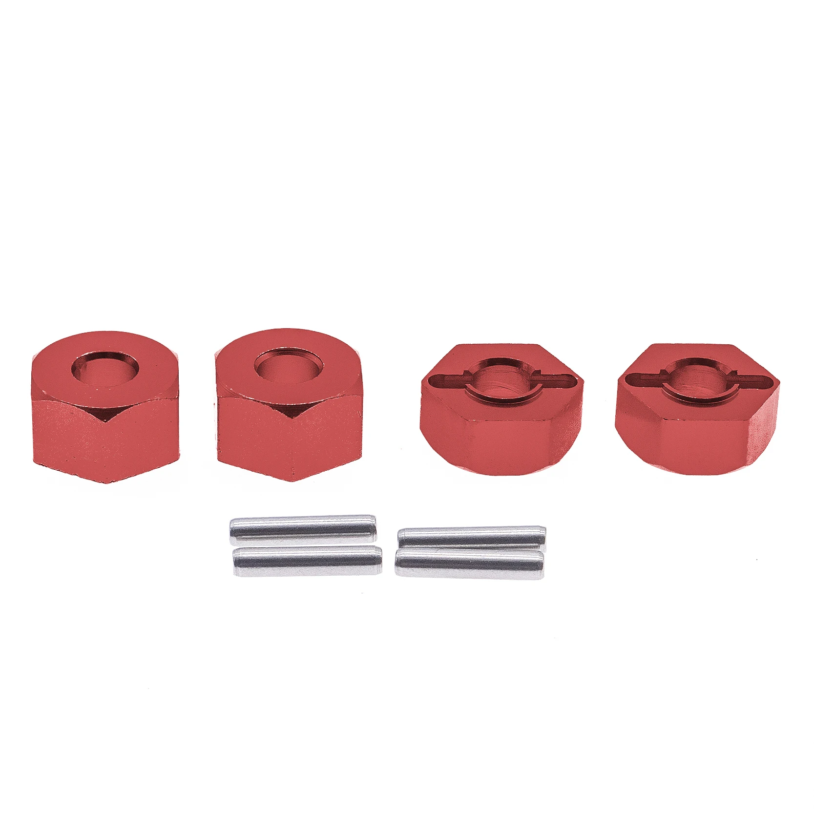 4 шт./компл. алюминиевое колесо мотоцикла шестигранный набор hub адаптер для rc