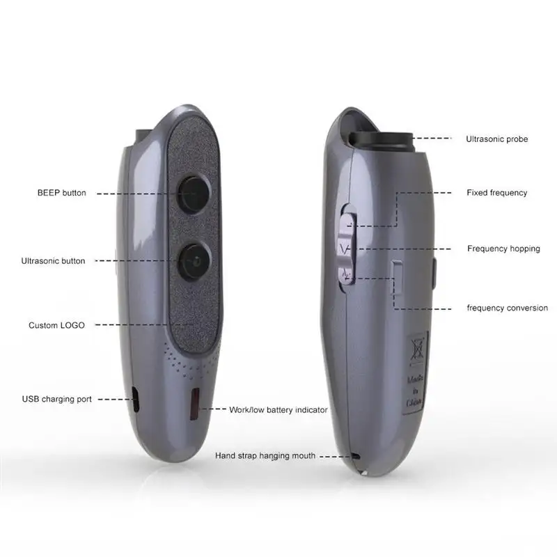 

Portable Dog Repellent Safe Training Equipment Anti Barking Device with Lanyard Handheld Dog Repeller Pet Dogs accessories tool