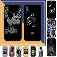 pop smoke famous rapper phone case for redmi note 8 7 9 4 6 pro max t x 5a 3 10 lite pro