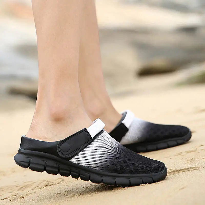 

Healthy Slippers With Fur For Home Rubber Hard-Wearing Men's Leather Flip Flops Sliders Shoes Men Sandals Men’S Tennis 506B