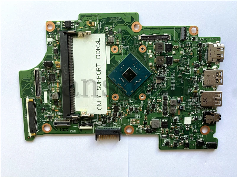 Материнская плата для ноутбука Dell Inspiron 3157 3152 0YMX7F CN 14274 1 с процессором SR29E(N3700)
