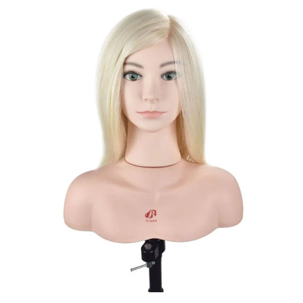 Cosmetology Makeup Mannequin Holder Shoulder Display Bust Base 35x16x18cm | Wigs Head