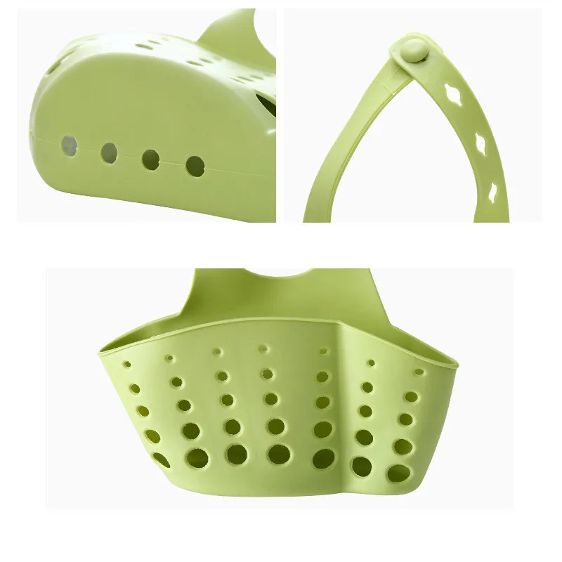 Пластик раковина подвесной слив воды сумка для мытья посуды губка держатель