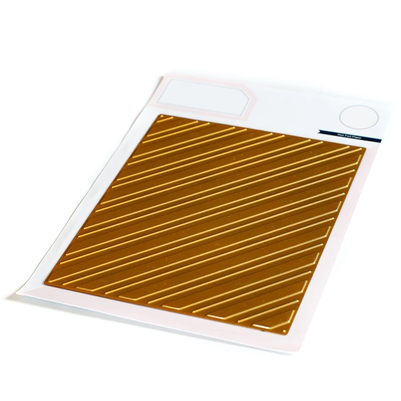 2021 New DIAGONAL STRIPES Hot Foil Plate Metal Cutting Dies Set For DIY Crafts Making Greeting Card Scrapbooking No Clear Stamp | Дом и сад