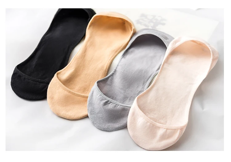 2020 высококачественные невидимые носки с очень низким вырезом силиконовые