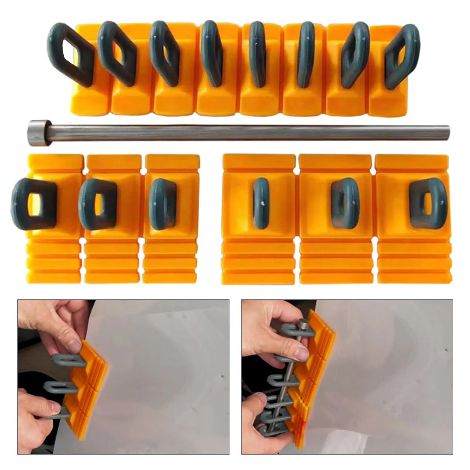 

Car Dent Repair Kit Versatile Dent Removal Puller Tabs Tool Kit Car Body Repair Remover For Car Dent Repair Motorcycle Body Dama