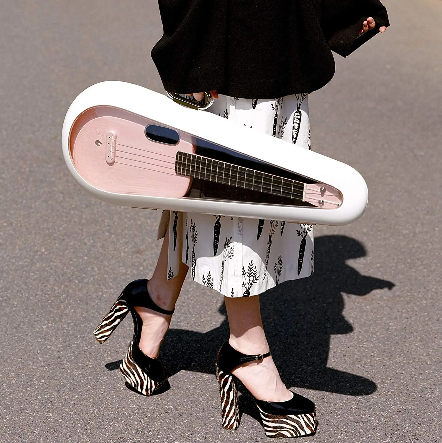 Лава u укулеле электрогитара из фибры карбоно музыкальный инструмент с alça de guitarra