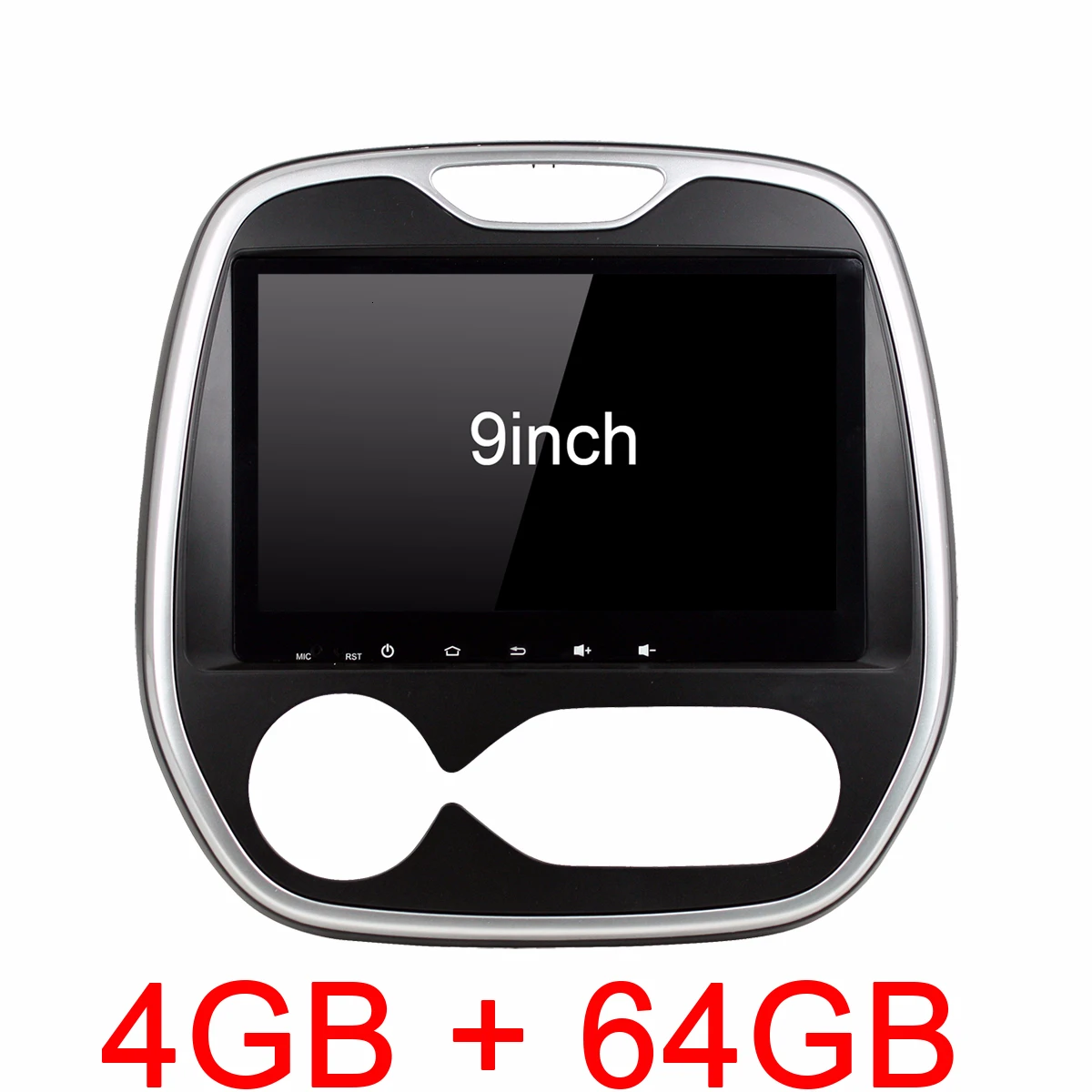 Capture AT 4G 64G TDA7851 Android автомобильный DVD мультимедийный плеер для Renault Capture MT AT 2011 2012 2013 gps ГЛОНАСС карта RDS радио - Цвет: Capture AT 4G 64G