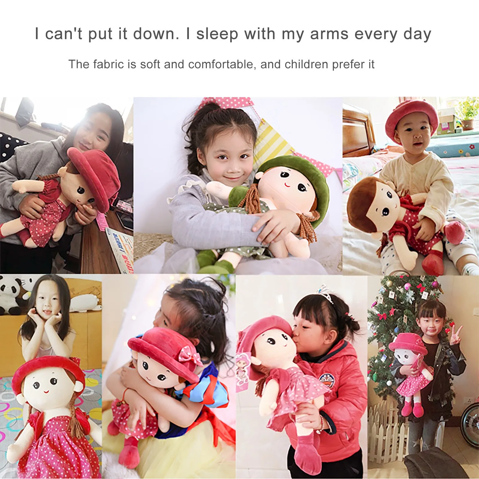 Тряпичная игрушка Ragdoll для маленьких девочек мягкая плюшевая кукла милая