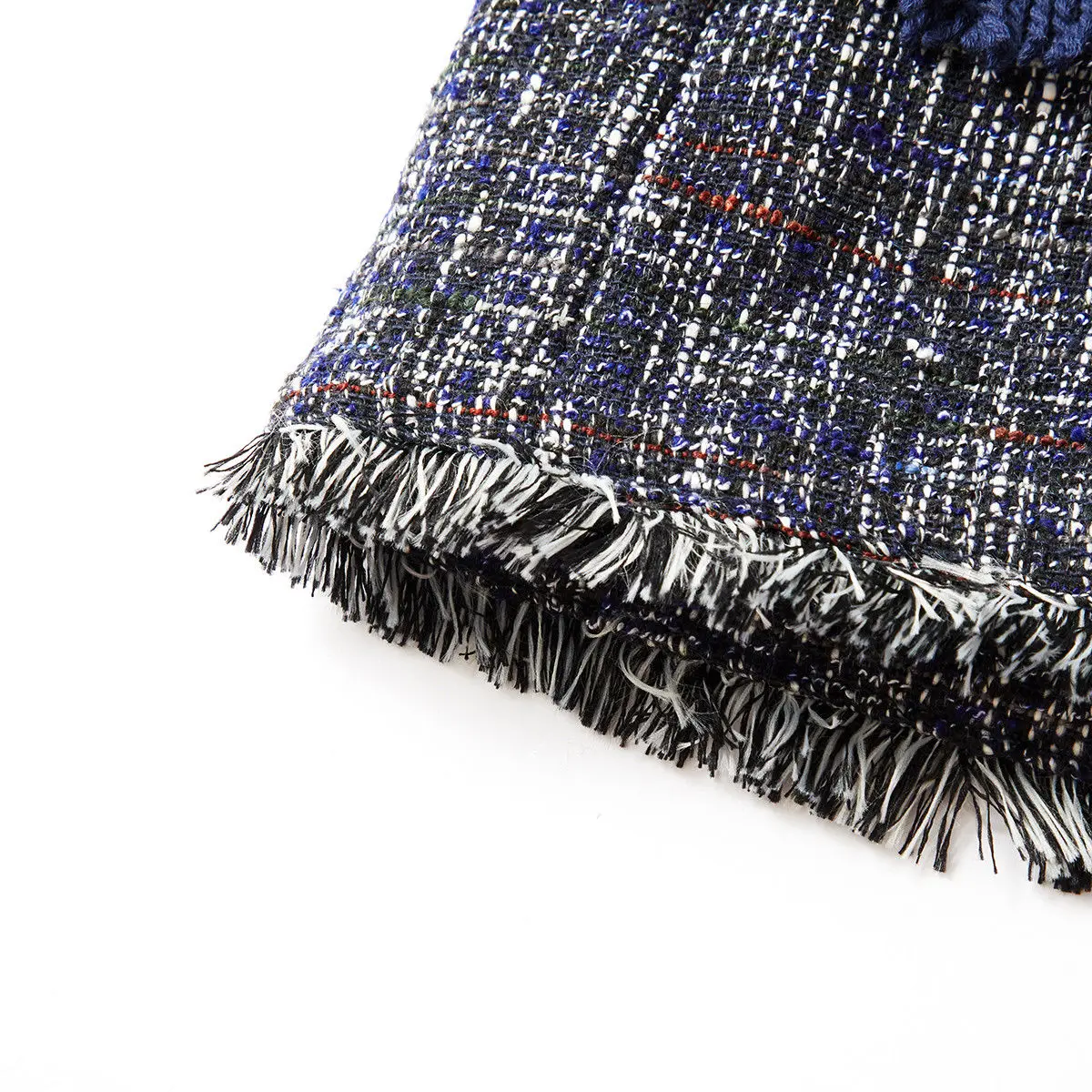 

Celebrity Slim Fit Small Fragrant Coat Slim Top Plaid Cardigan Loose Women's Coat