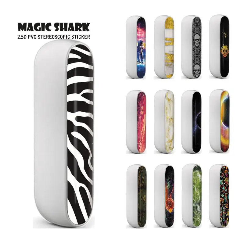 Magic Shark Fashion 2.5D Bumpy Skull мечтательный космический Алмазный Футляр с камнями наклейка