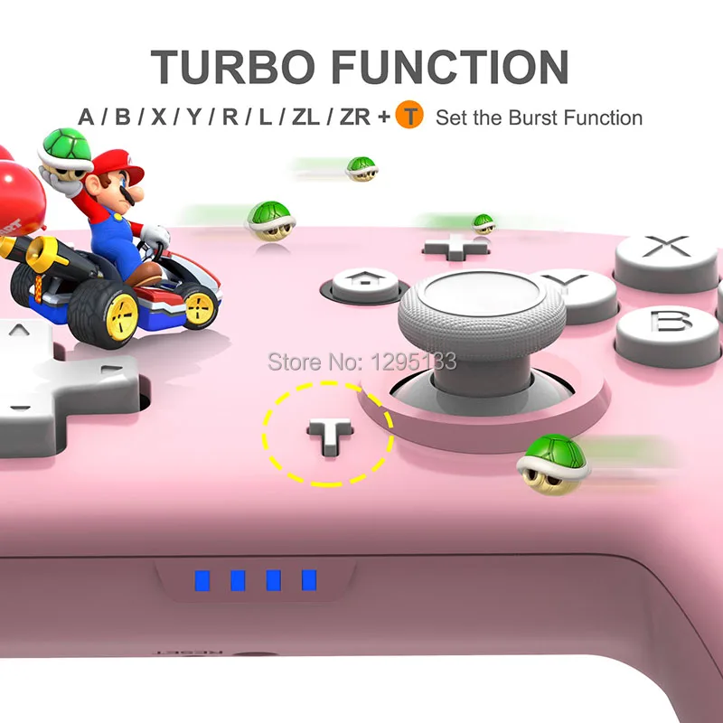 Новый беспроводной Bluetooth геймпад Nintendo Switch Procon для LITE пульт дистанционного