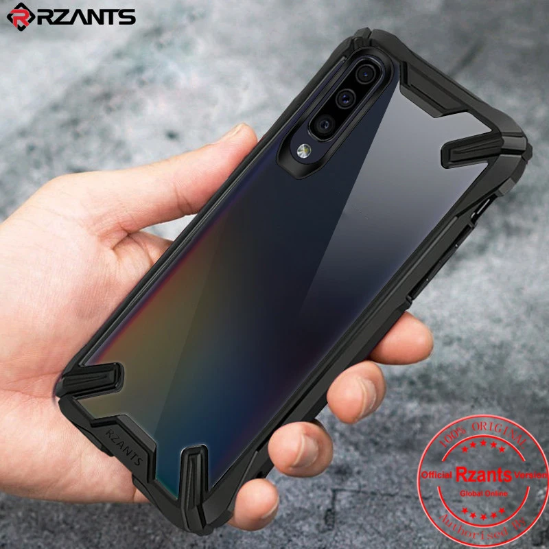 Военный противоударный чехол с подушкой безопасности для samsung Galaxy A50/A50S/A30S прозрачный акриловый+ ТПУ защитный чехол