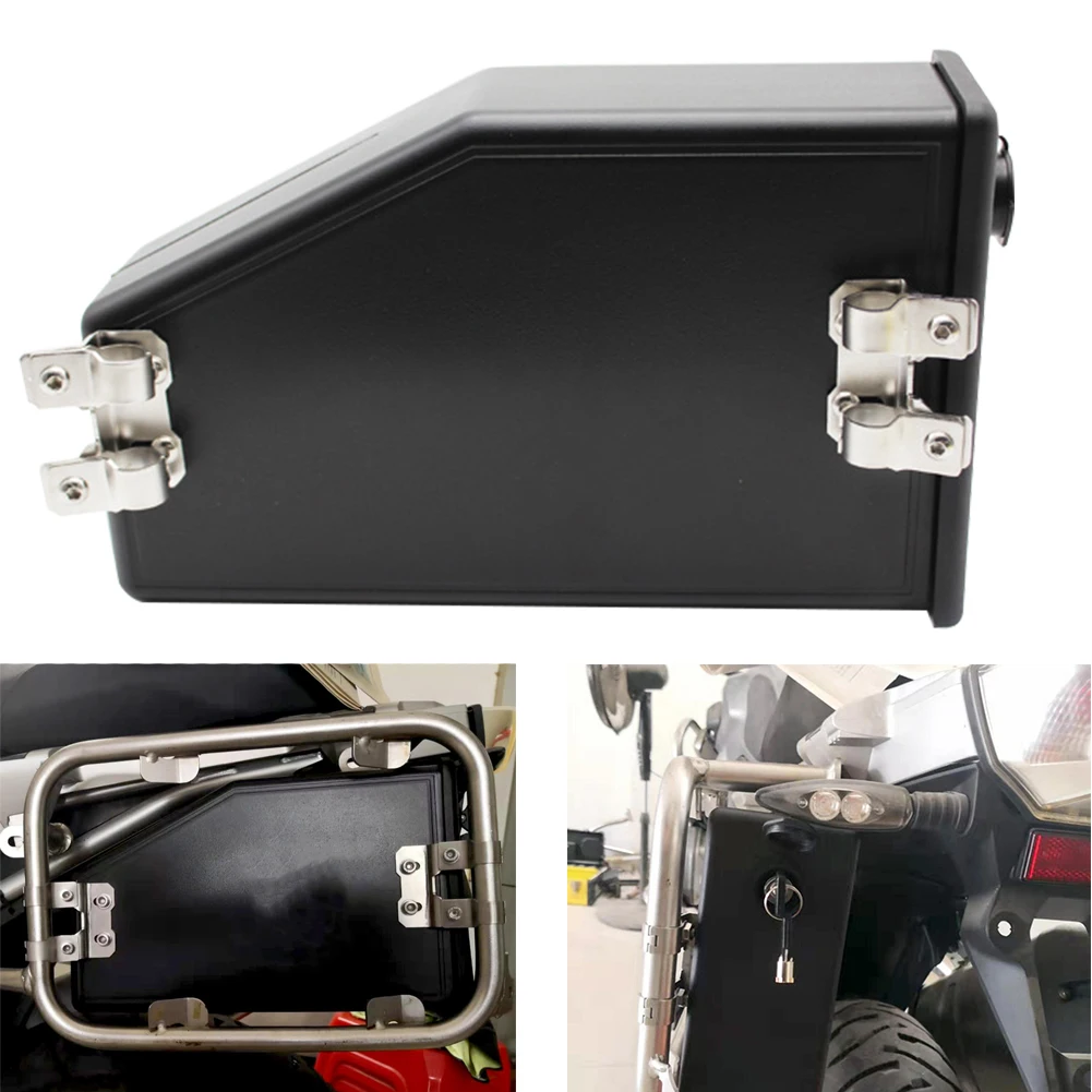 

Waterproof Motorcycle Toolbox Vehicle Hard Outdoor Mounting Side Bracket Riding Repair Accessories For R1200GS R1250GS