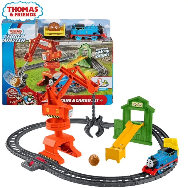 Железная дорога Thomas & Friends GHK83 Fisher Price кассии крана и грузовой Комплект Томас его