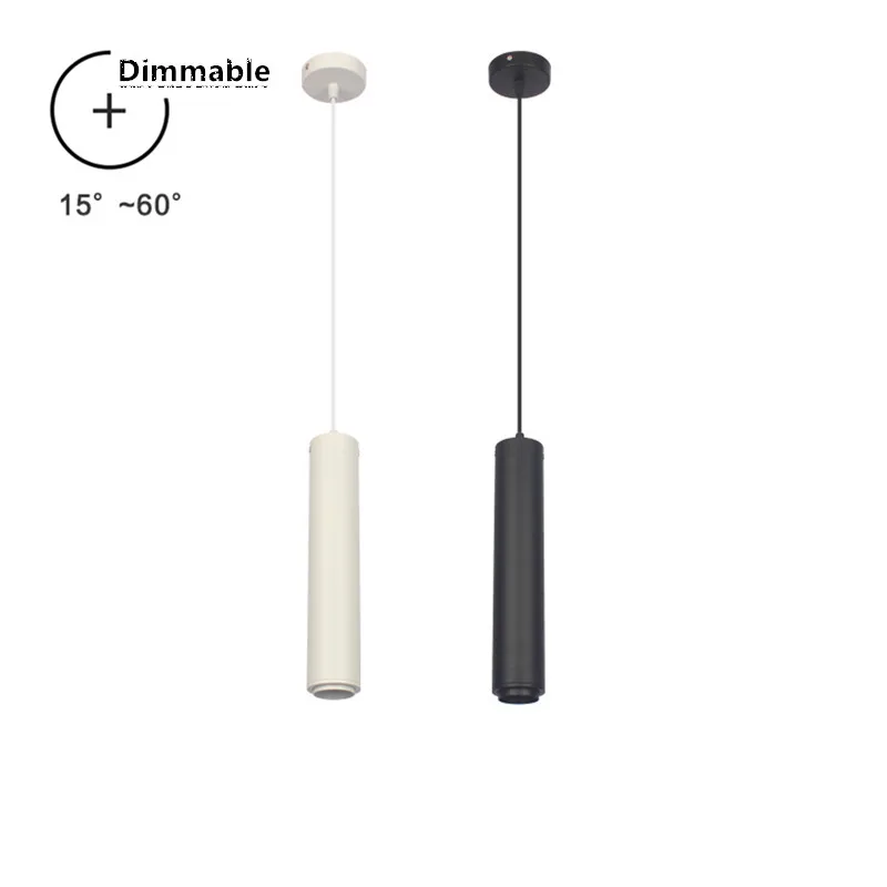 Светодиодный подвесной светильник с регулируемой яркостью потолочный Cob