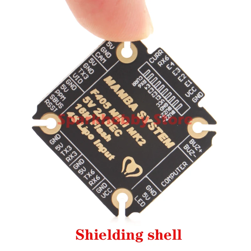 Diatone MAMBA F405 MINI MK2 F4 8K контроллер de vuelo integrado Betaflight OSD 5 V 1.5A BEC 2-6 S para защитный чехол для ремня
