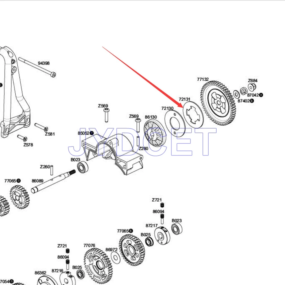 HPI72131 1 мм коврик сцепления тапочек черный для гоночного автомобиля HPI SAVAGE X 4 6 XL 5 9 SS
