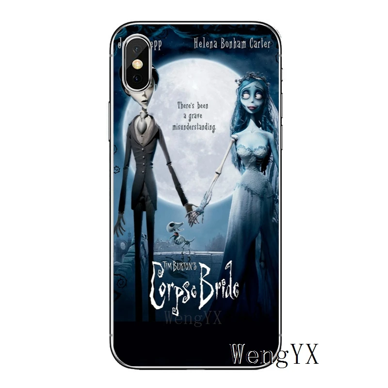 Tim Burton s Труп невесты для samsung Galaxy A10 A30 A40 A50 A60 A70 huawei P30 lite pro P Smart Y6 мягкий чехол - Цвет: Corpse-Bride-A-16