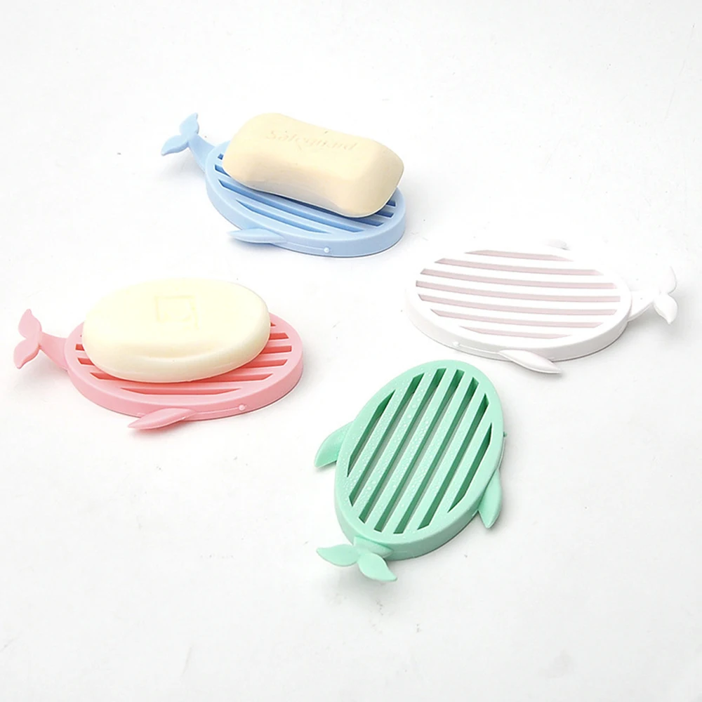 Портативные мыльницы в форме Кита чехол для ванной комнаты дорожная подставка