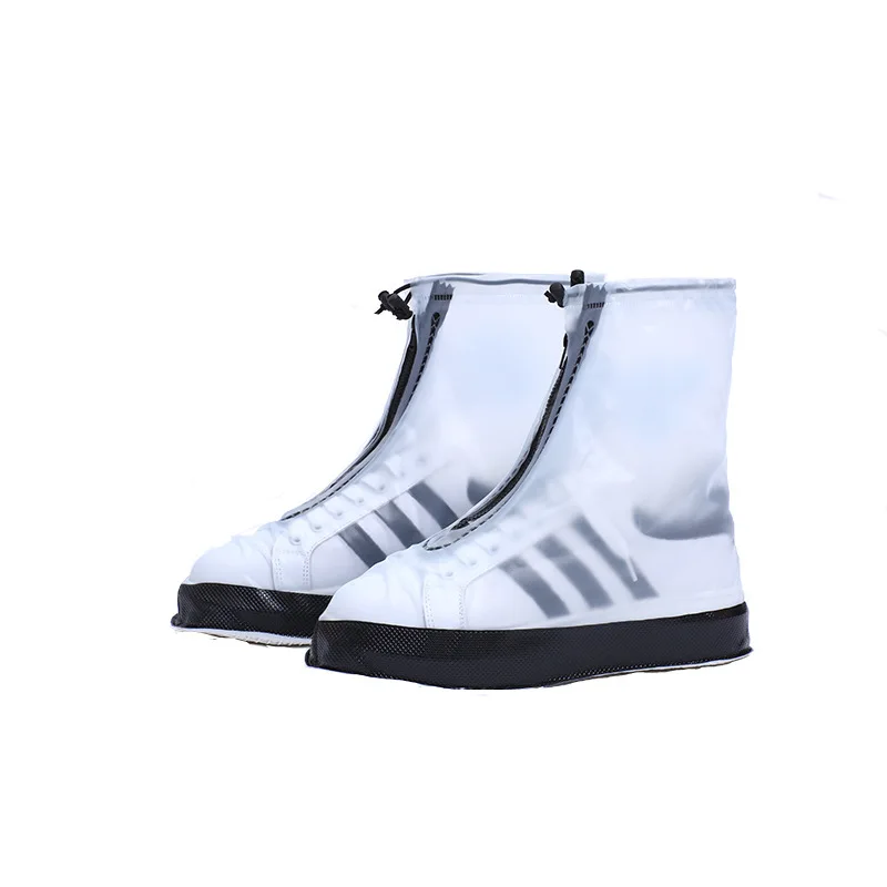 

Dazzling color colorful candy color rain boot cover non-slip thick waterproof rain boot cover waterproof rain