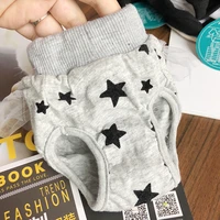 female pet puppy dog physiology pants panties underwear cotton shorts sanitary nappy diaper briefs with lace edge puppy pants