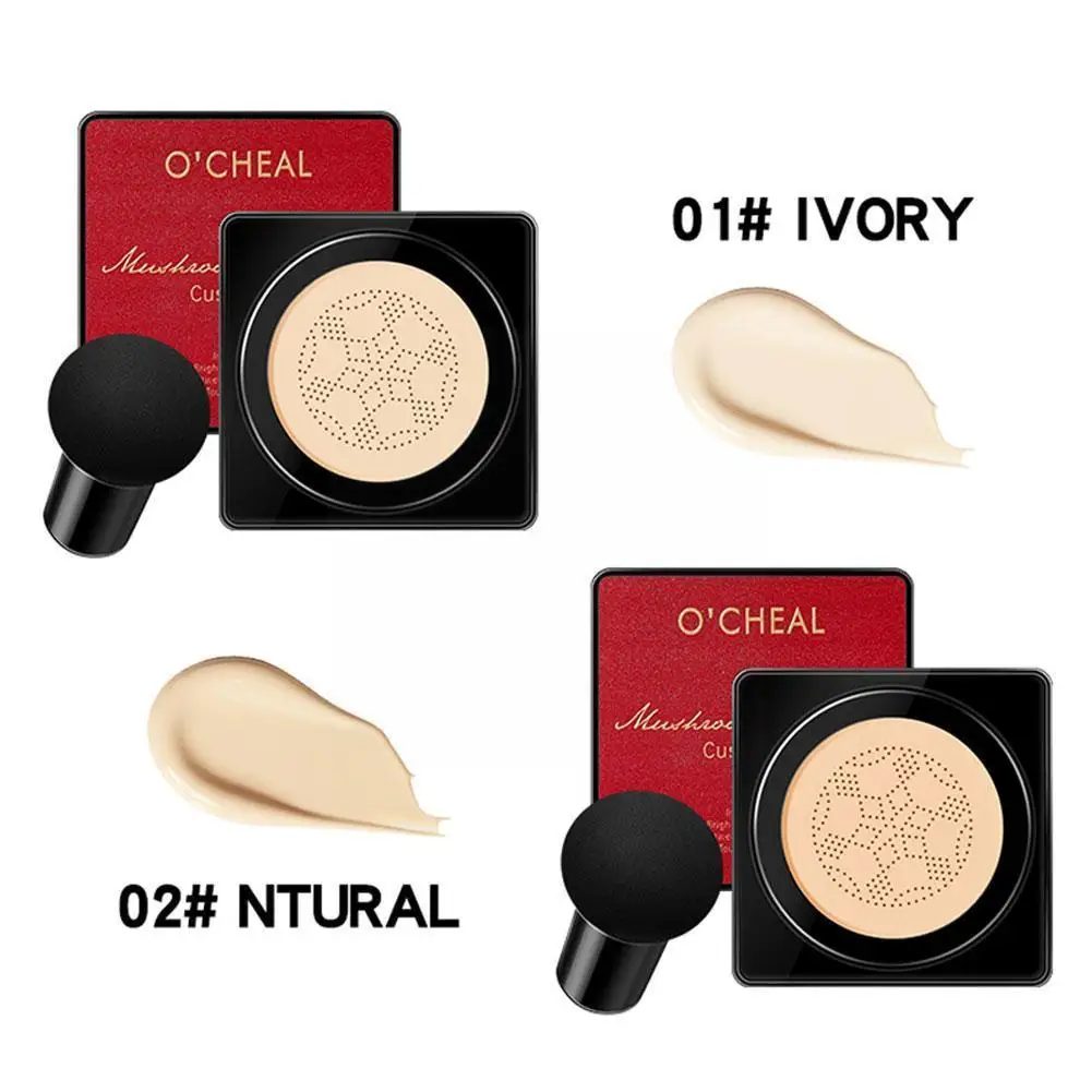 

Mushroom Head BB Cream Foundation Cream For Face Makeup Concealer Cushion For Face Base Cream With Whitening CC Cream W4M1