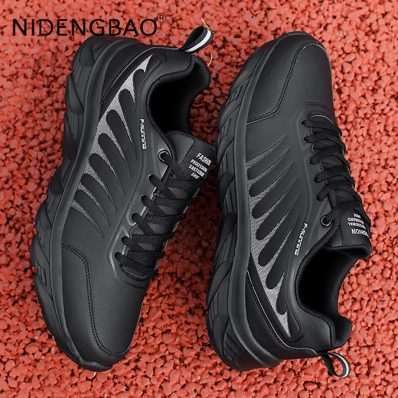 Spring Autumn Men Sneakers Fashion Waterproof Outdoor Walking Jogging Running Sports Shoes Gym Trainers Male Flat Casual Shoes