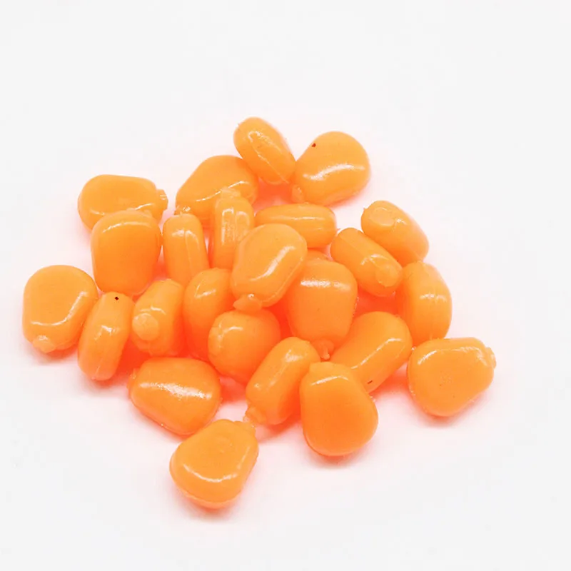 Рыболовная приманка с запахом кукурузы 30 шт./лот силиконовая мягкая пластиковая 1