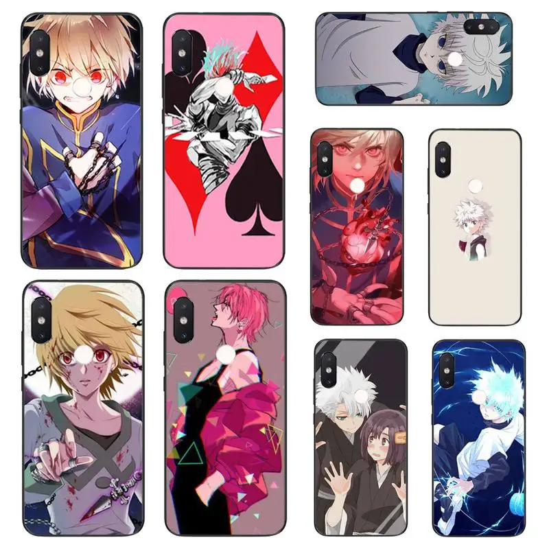 

YNDFCNB Hunter X Hunter Anime 3 Customer Phone Case For Xiaomi Mi8 9 10 9T 5 6 A1 A2Lite 9SE 8SE Mi8lite Mix2 Max3 F1