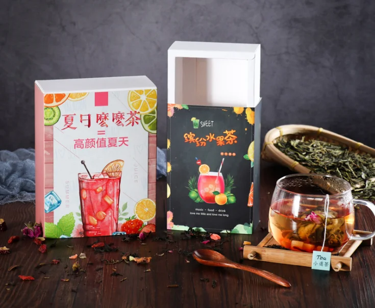 Элегантная бумажная картонная шоколадная фотокоробка ручной работы на заказ с