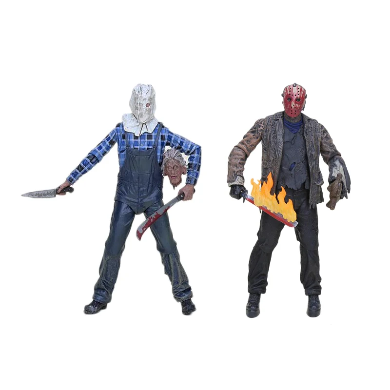 18 см NECA Friday 13th вечерние 2 Джейсон жизни Pamela Voorhees фигурка модель ужаса ПВХ