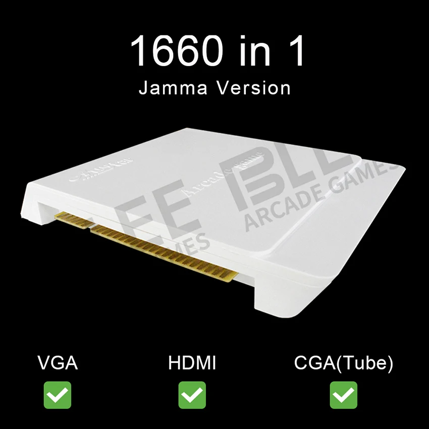 Аркадная версия Jamma аркадная 1299 в 1 обновление до 1660/2600 игровая доска CGA CRT VGA для LCD