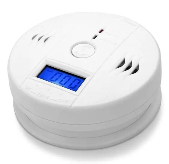 Independent CO Carbon Monoxide Sensors&ampAlarm Security Protection LCD Sensor Warning Alarm 85db Poisoning Detector | Безопасность и