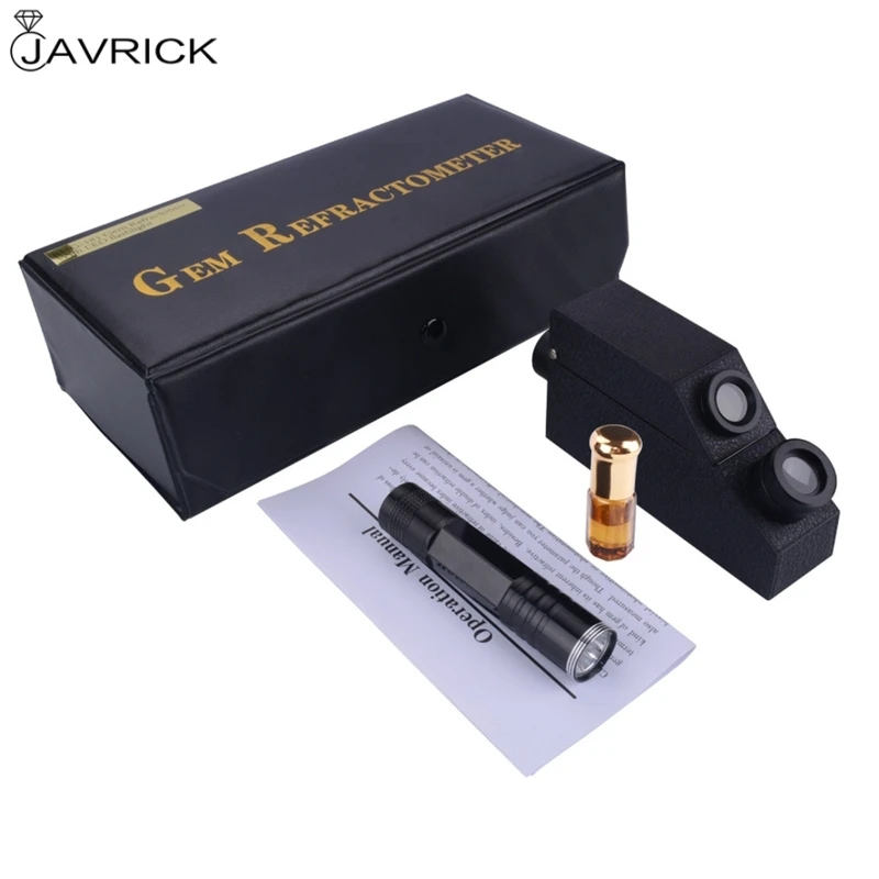

Gem Refractometer Jewelry RHG 1.30-1.81RI Professional Gemstone ldentification