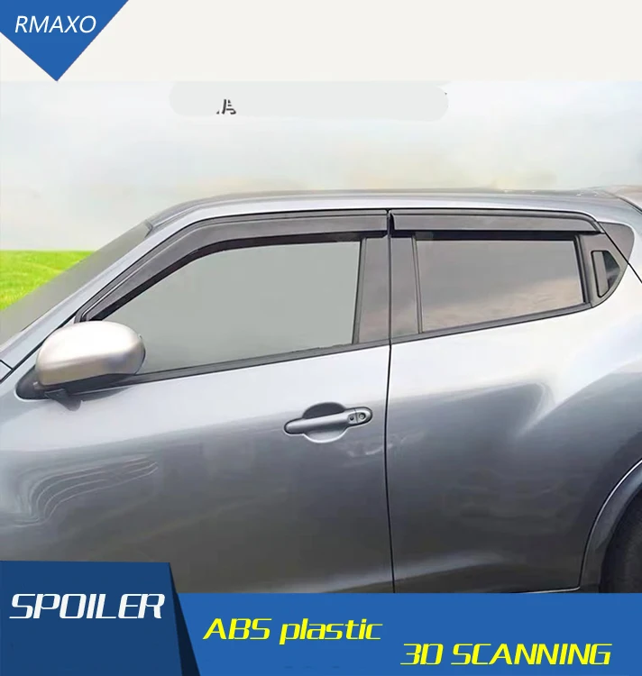 

For Nissan juke 2012-2018 juke Window Visor Vent Shades Sun Rain Deflector Guard For s Auto Accessories 4PCS/SET