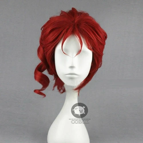 

Unisex Cosplay Costume Coat JoJo's Bizarre Adventure Noriaki Kakyoin Outfit Suit Coat Pants Cosplay Costume Custom Made Any Size