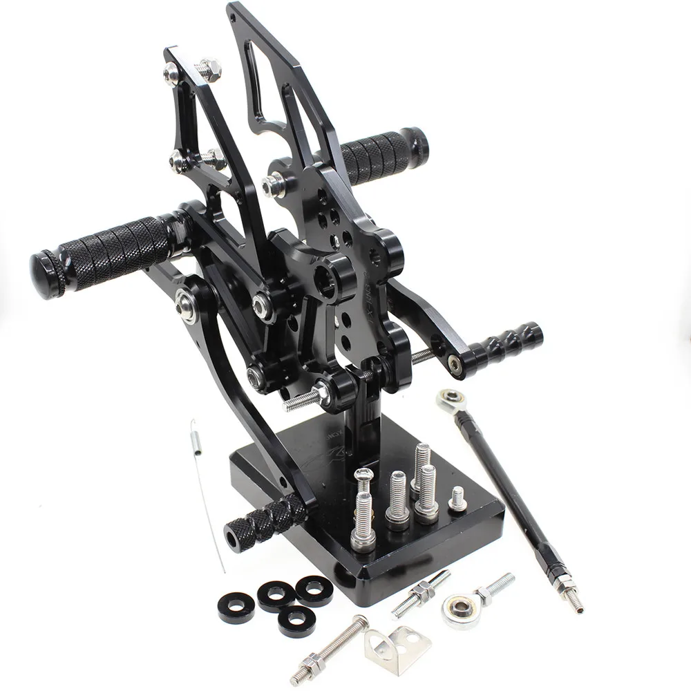 Регулируемые подножки для мотоцикла MFS Yamaha YZF R25 R3 2014 2015 2016 2017|Подставки под ноги| |