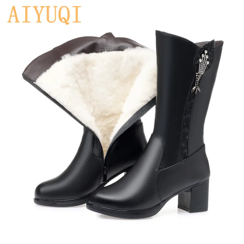 Зимние сапоги женская обувь зимние Martin женские полусапожки из натуральной кожи с