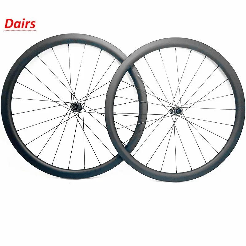 

700c road disc bicycle wheels D411SB D412SB 100x12 142x12 50x23mm clincher disc brake side bicycle wheels 1550g carbon wheels