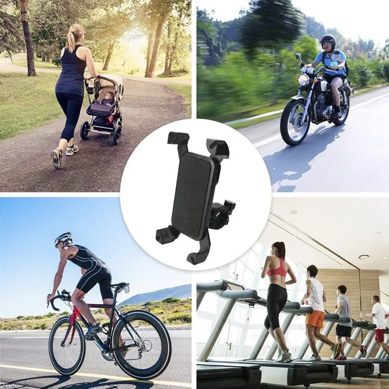 

Bike Phone Holder 360 Rotation Adjustable Bracket Universal Mobile Bicycle Handlebar Stand For iPhone Samsung Galaxy Smart Phone