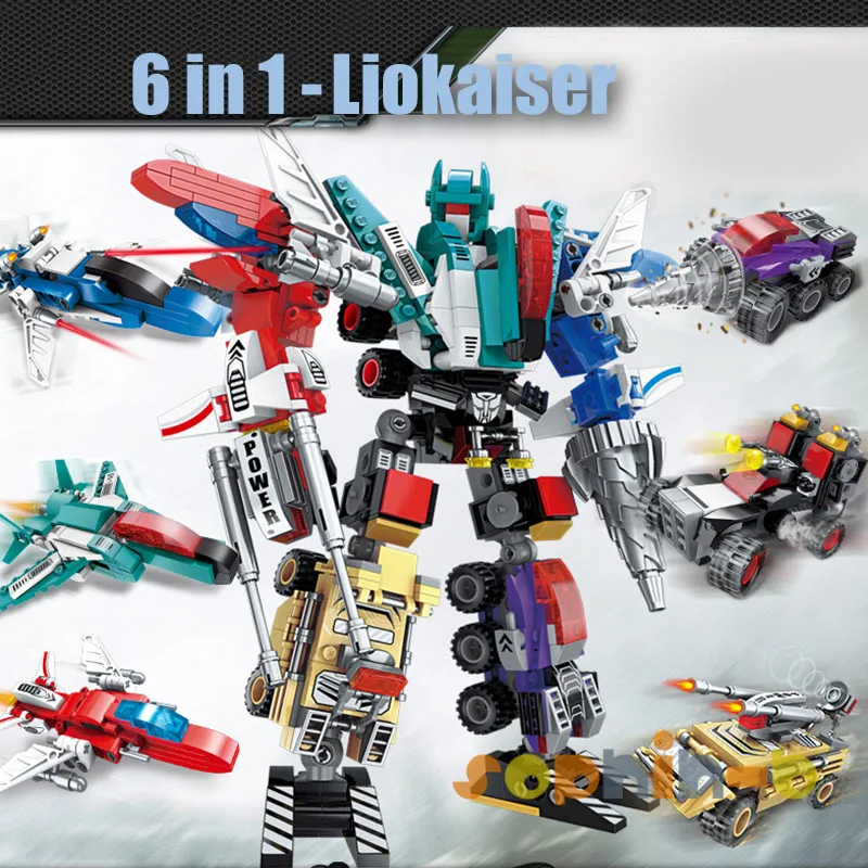 G1 Transformed Liokaiser Educational Building Blocks Complete Figures Bruticus Superion Devastator | Игрушки и хобби