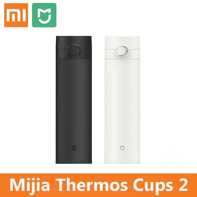 Термос Xiaomi Mijia 2 дорожная портативная чашка для воды емкостью 480 мл Вакуумная из