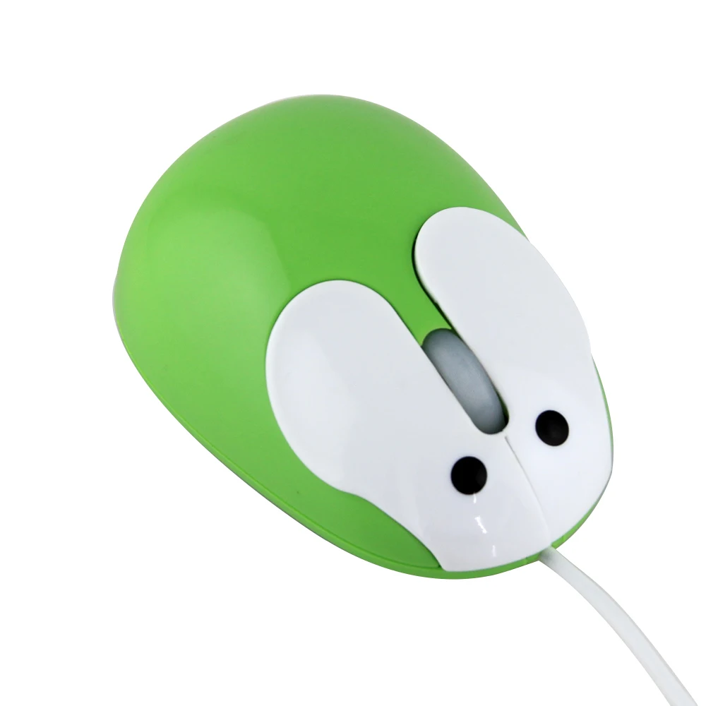 Мини Проводная компьютерная мышь милые животные оптический Usb кабель Mause милый мультяшный кролик портативный розовый подарок мыши для детей для ноутбука