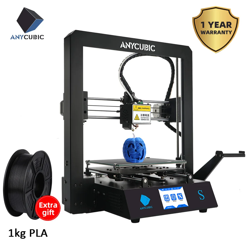 ANYCUBIC 3d принтер мега-S обновления I3 Мега огромный объем сборки 3d принтер металлический каркас Ultrabase 3d принтер impressora 3d Друкер